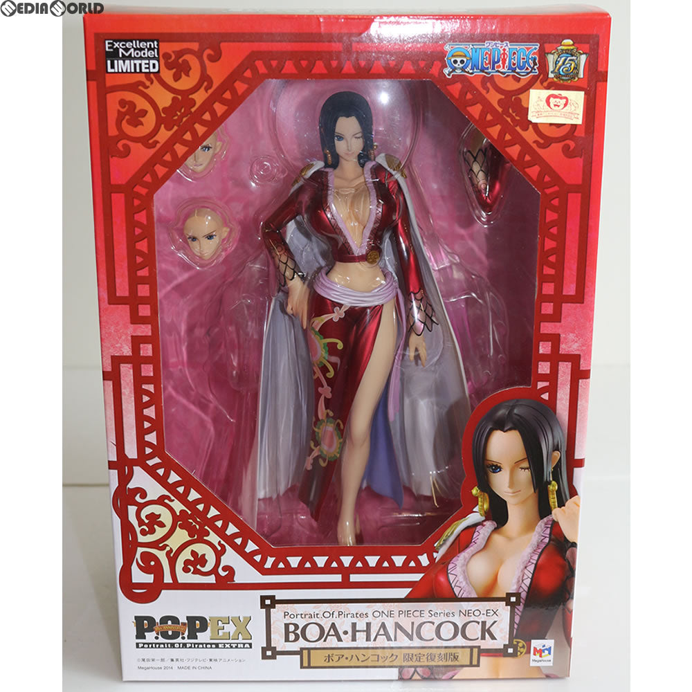 【中古即納】[FIG]ドン・キホーテ限定 Portrait.Of.Pirates P.O.P NEO-EX ボア・ハンコック 限定復刻版 ONE PIECE(ワンピース) 完成品 フィギュア メガハウス(20141129)