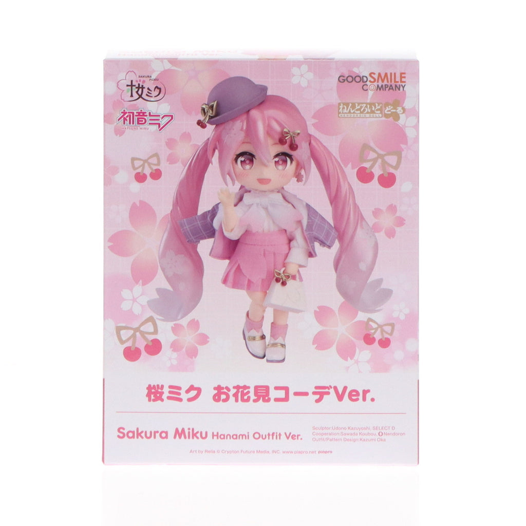 【中古即納】[FIG]GOODSMILE ONLINE SHOP限定 ねんどろいどどーる 桜ミク お花見コーデVer.  キャラクター・ボーカル・シリーズ01 初音ミク 完成品 可動フィギュア グッドスマイルカンパニー(20240313)