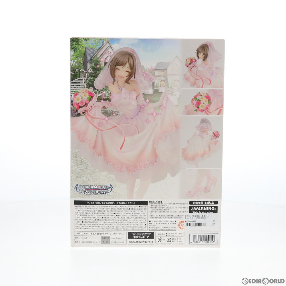 【中古即納】[FIG] 東京フィギュア限定特典付属 前川みく(まえかわみく) ドリーミンブライドver. 限定版 アイドルマスター シンデレラガールズ 1/7 完成品 フィギュア knead(ニード) (20200430)