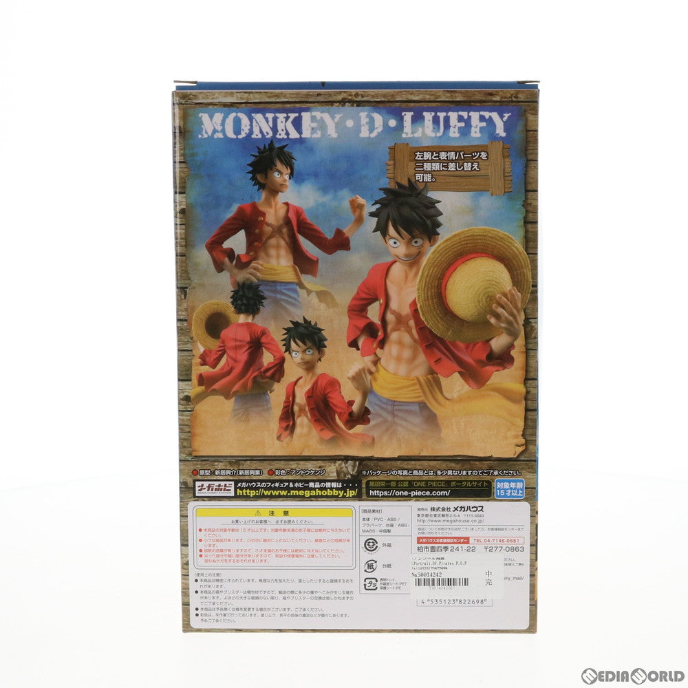 【中古即納】[FIG](アンコール再販)Portrait.Of.Pirates P.O.P Sailing Again モンキー・D・ルフィ Ver.2 ONE PIECE(ワンピース) 完成品 フィギュア メガハウス(20170526)