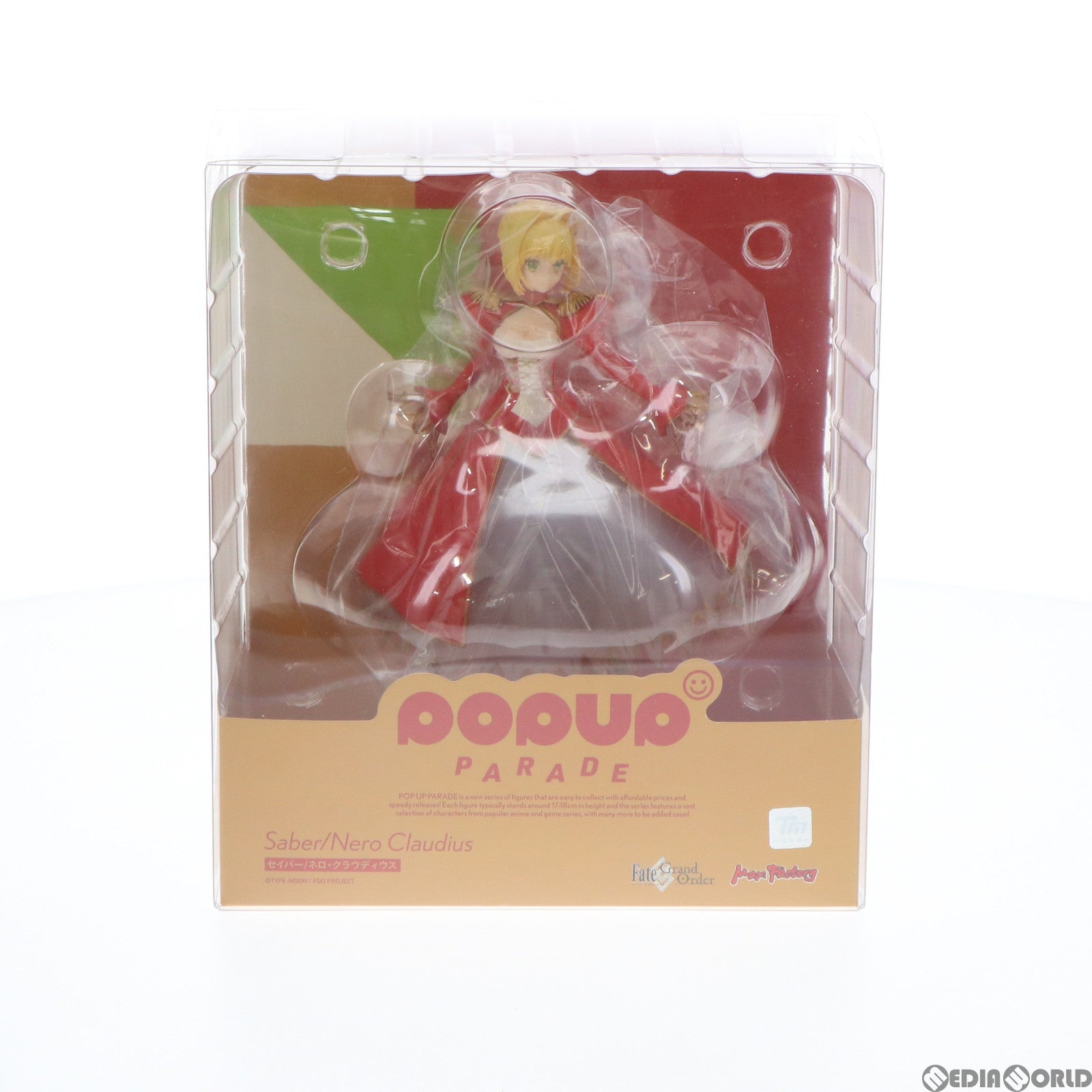 【中古即納】[FIG]POP UP PARADE(ポップアップパレード) セイバー/ネロ・クラウディウス Fate/Grand Order(フェイト/グランドオーダー) 完成品 フィギュア マックスファクトリー(20220301)