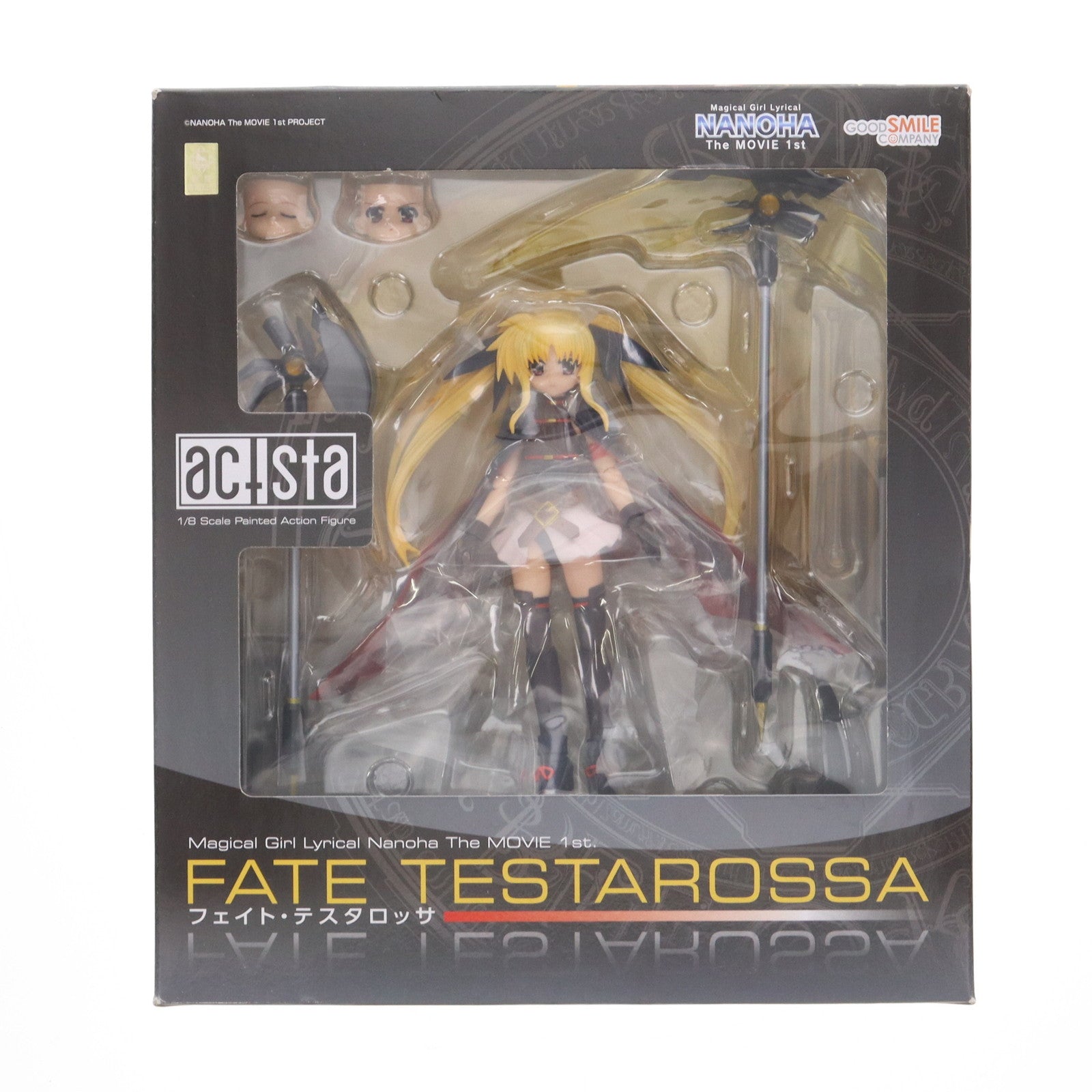 【中古即納】[FIG]actsta(アクスタ) フェイト・テスタロッサ 魔法少女リリカルなのは The MOVIE 1st 1/8 完成品 可動フィギュア グッドスマイルカンパニー(20110531)