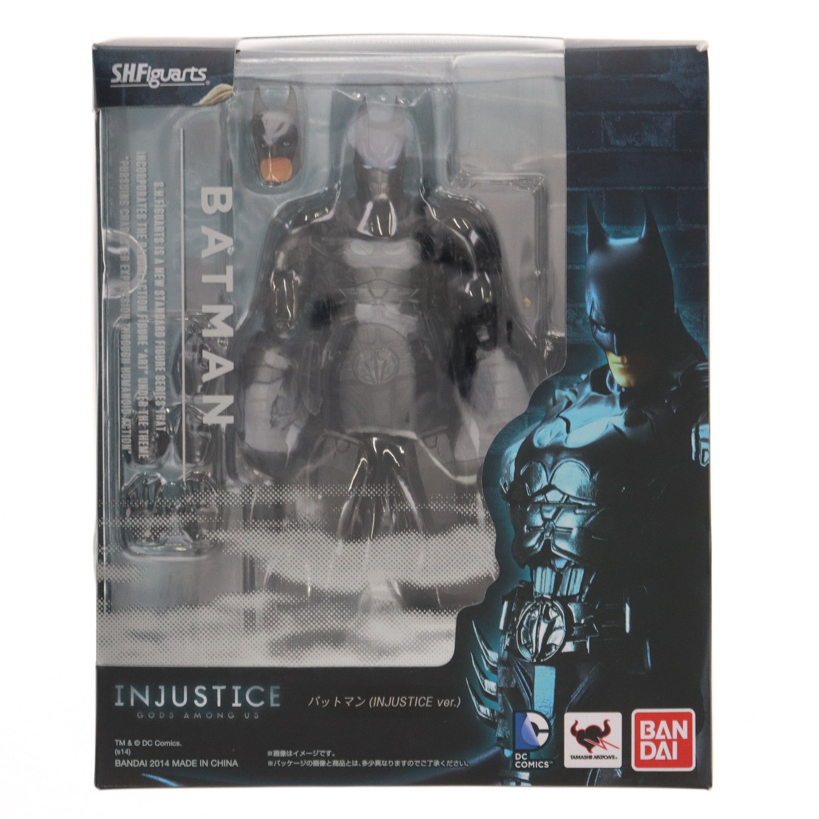 【中古即納】[FIG]S.H.Figuarts(フィギュアーツ) バットマン(INJUSTICE ver.) インジャスティス:神々の激突 完成品 可動フィギュア バンダイ(20141129)