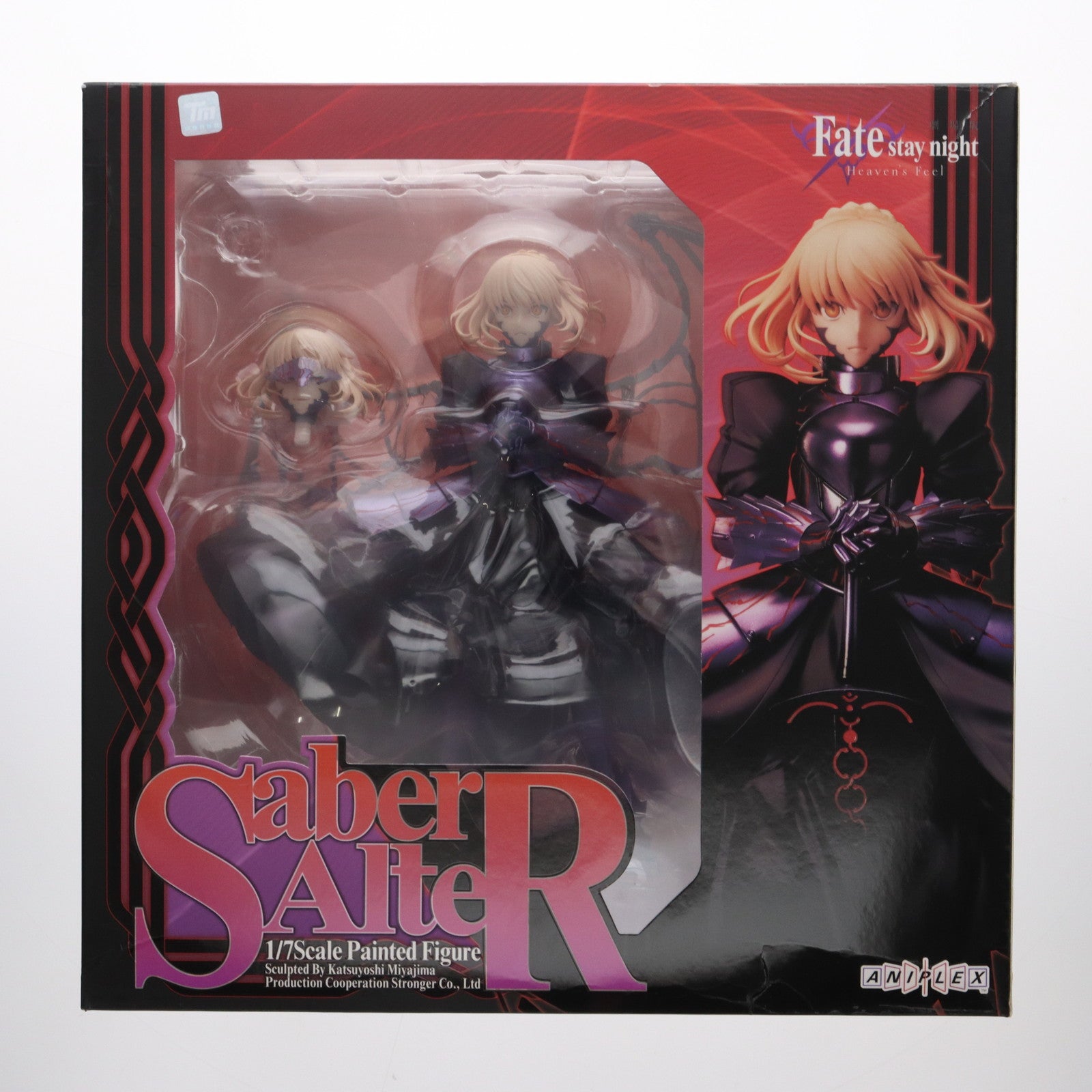 【中古即納】[FIG]ANIPLEX+限定 セイバーオルタ 劇場版 Fate/stay night[Heaven's  Feel](フェイト/ステイナイト ヘブンズフィール) 1/7 完成品 フィギュア(MD18-0908001) アニプレックス(20201231)