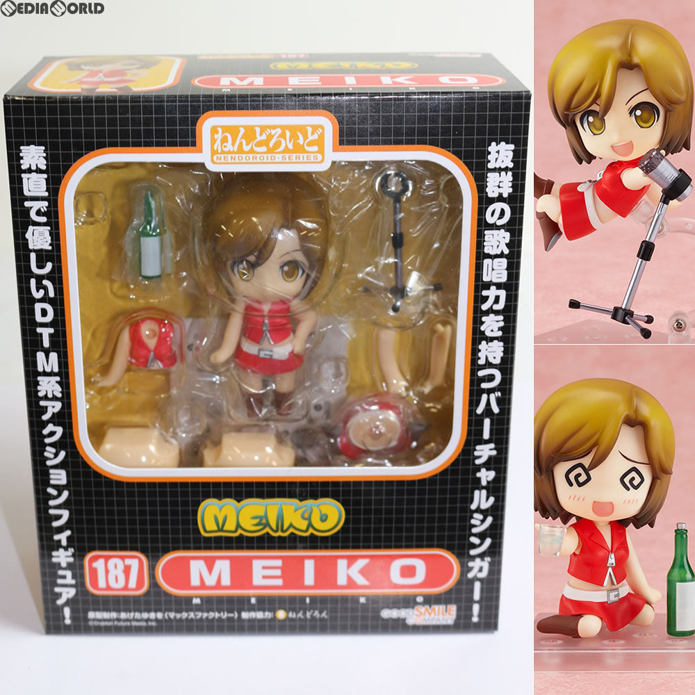 【中古即納】[FIG](再販)ねんどろいど 187 MEIKO(メイコ) VOCALOID(ボーカロイド) 完成品 可動フィギュア グッドスマイルカンパニー(20140619)