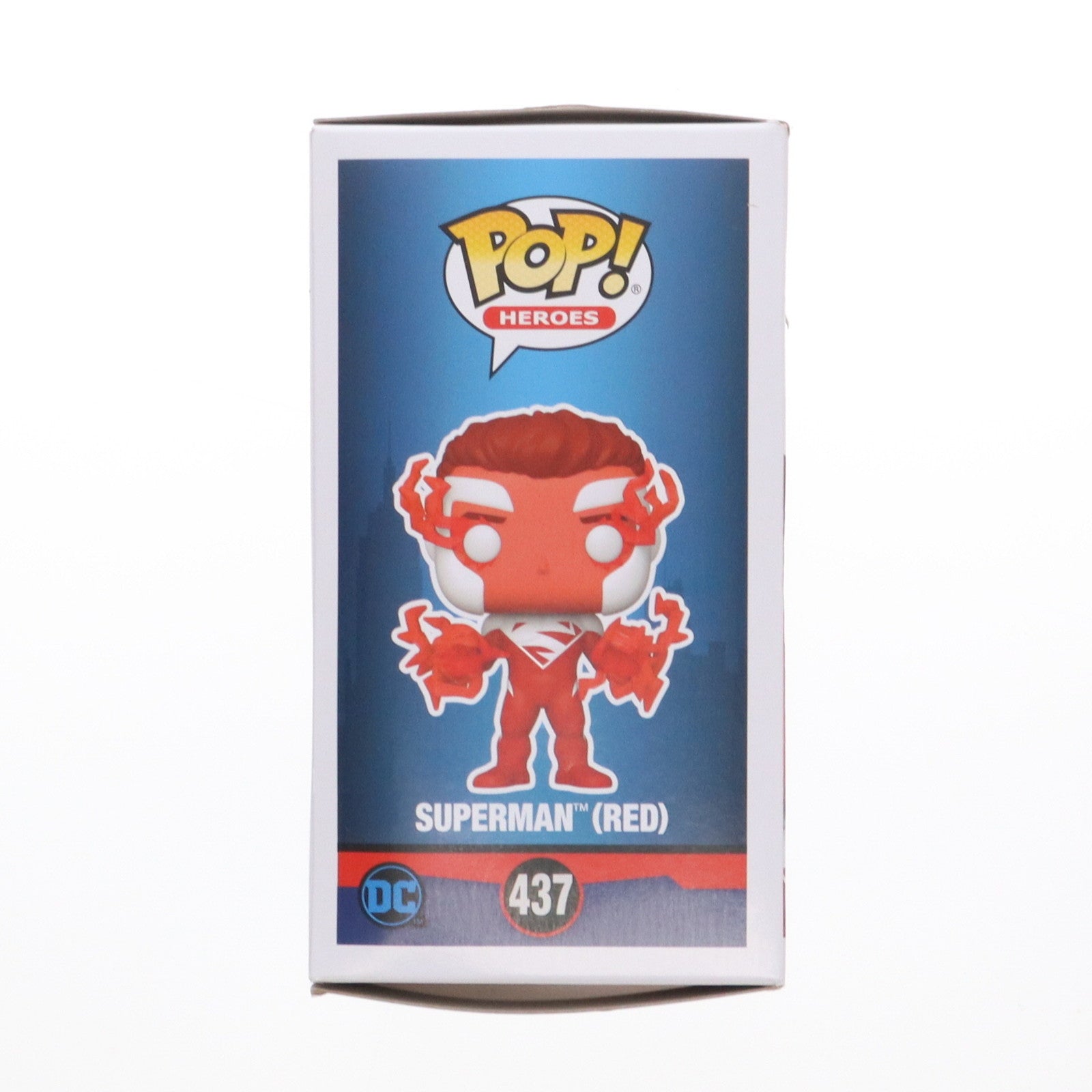【中古即納】[SFT] 2022 FALL CONVENTION限定 POP! HEROES 437 スーパーマン(レッド) 完成品 ソフビフィギュア FUNKO(ファンコ) (20221006)