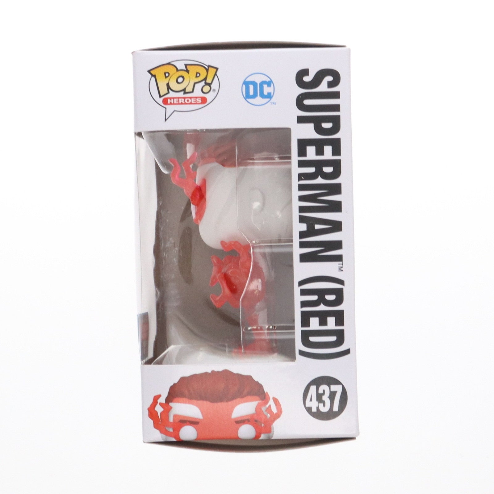 【中古即納】[SFT] 2022 FALL CONVENTION限定 POP! HEROES 437 スーパーマン(レッド) 完成品 ソフビフィギュア FUNKO(ファンコ) (20221006)