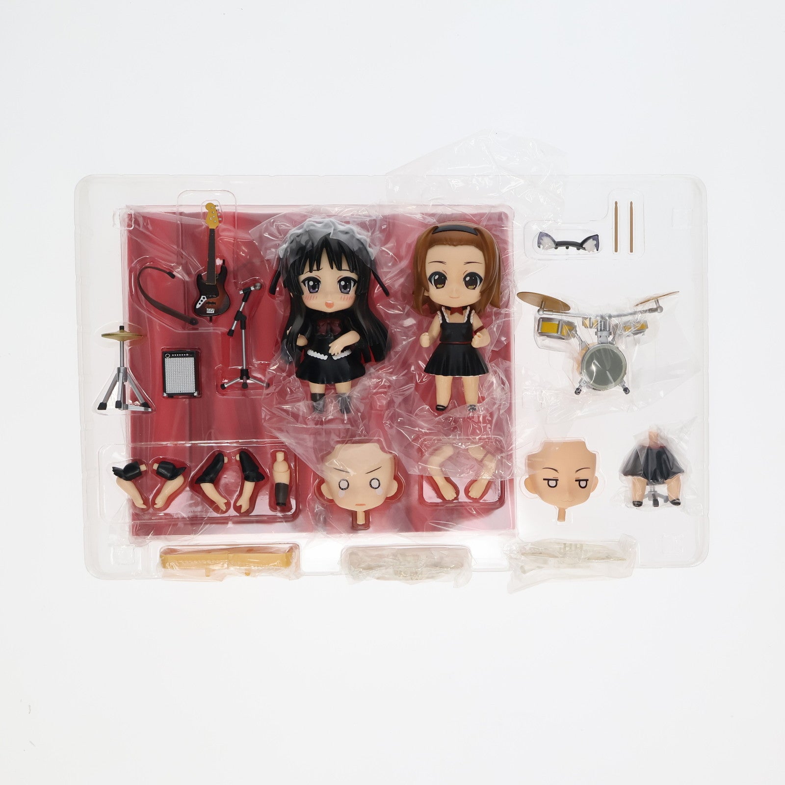 【中古即納】[FIG]ねんどろいど 101 けいおん! 澪&律ライブステージセット 完成品 可動フィギュア ワンフェス2010冬&GOODSMILE ONLINE SHOP限定 グッドスマイルカンパニー(20100228)