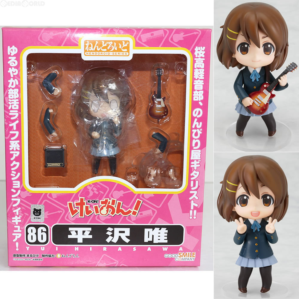 【中古即納】[FIG]ねんどろいど 086 平沢唯(ひらさわゆい) けいおん! 完成品 可動フィギュア グッドスマイルカンパニー(20100924)