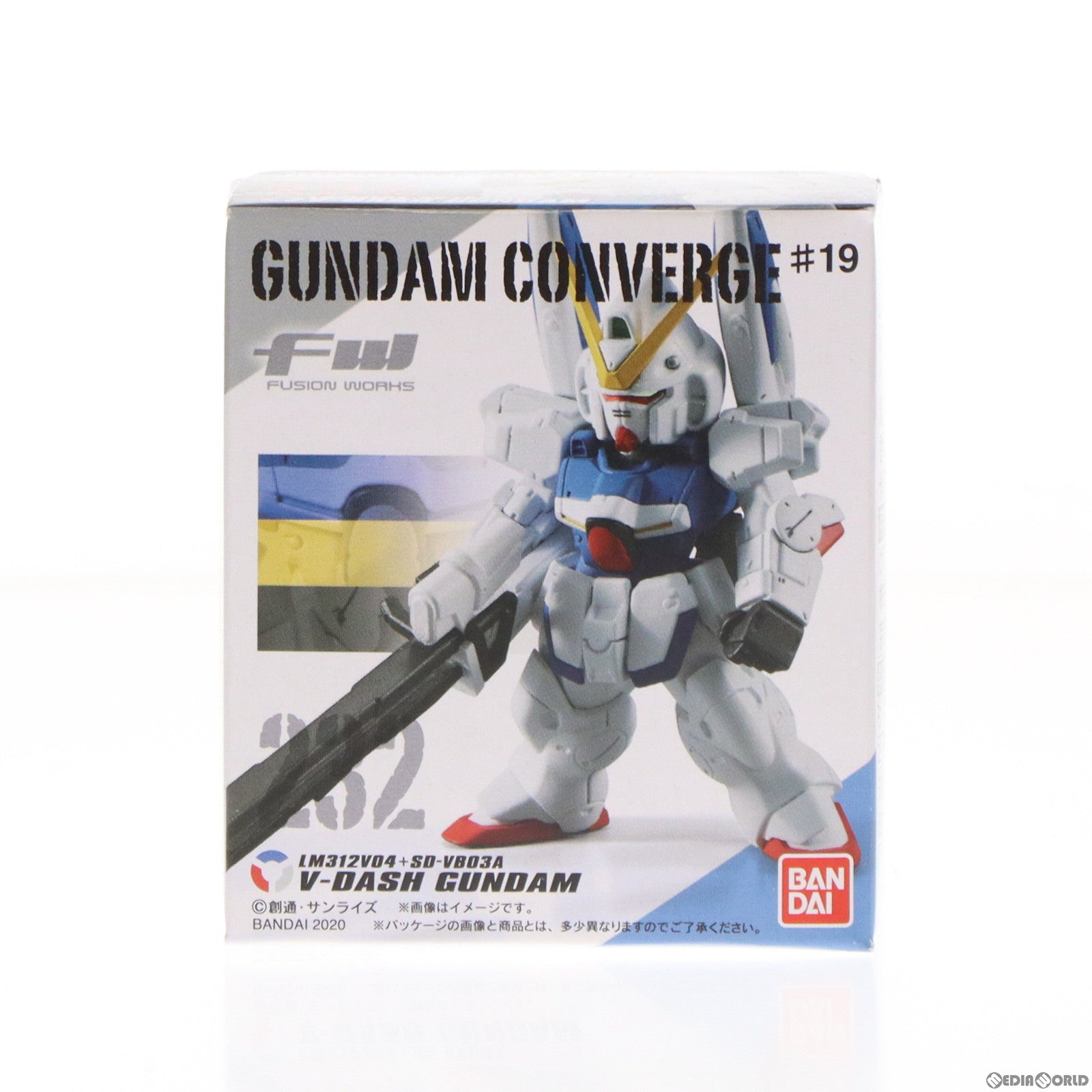 【中古即納】[FIG] (単品) (食玩) FW GUNDAM CONVERGE ♯19(ガンダムコンバージ) Vダッシュガンダム 機動戦士ガンダムシリーズ フィギュア バンダイ(20200615)