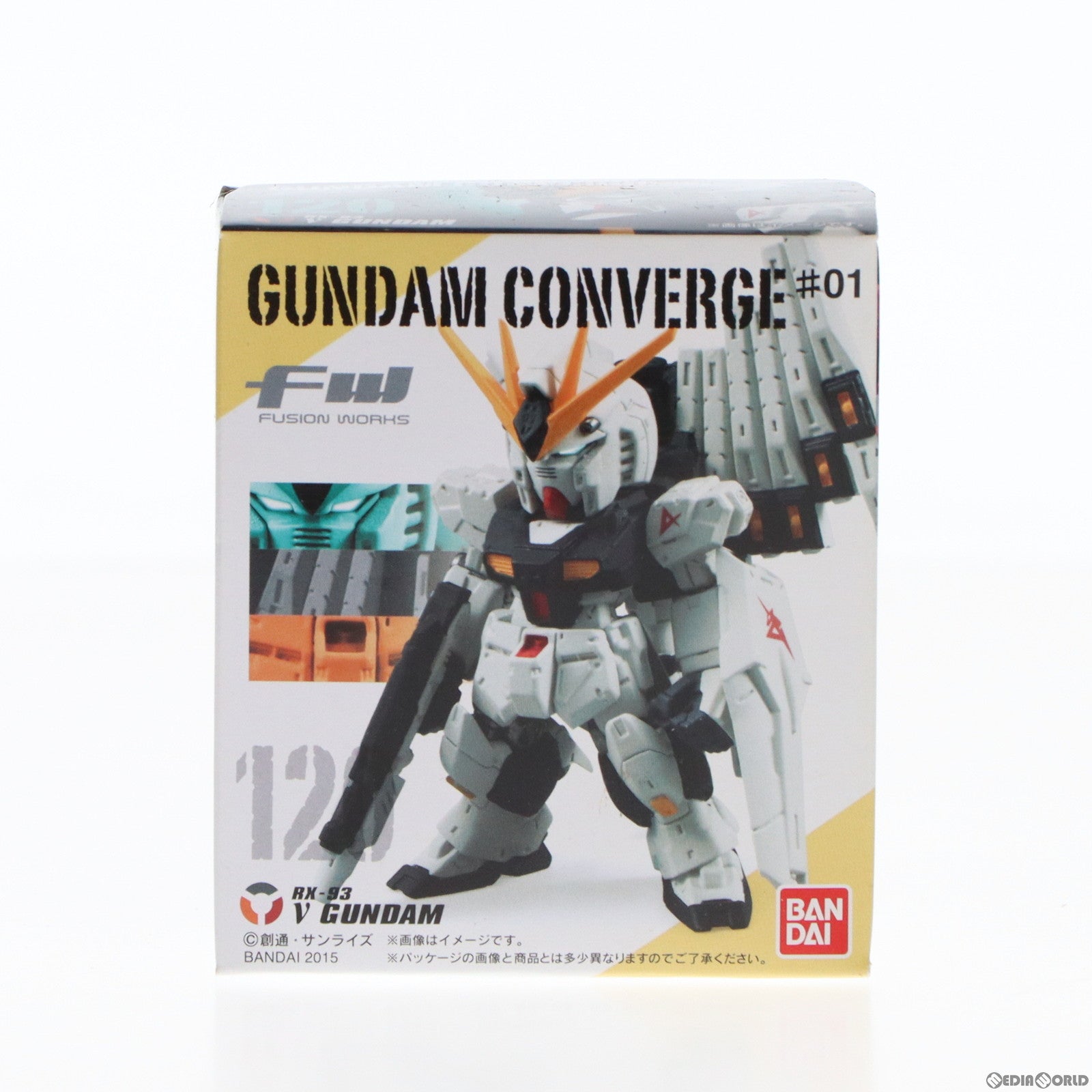 【中古即納】[FIG] (単品) (食玩) FW GUNDAM CONVERGE ♯1(ガンダムコンバージ) νガンダム(ライフル・バズーカ) 機動戦士ガンダムシリーズ フィギュア バンダイ(20151229)