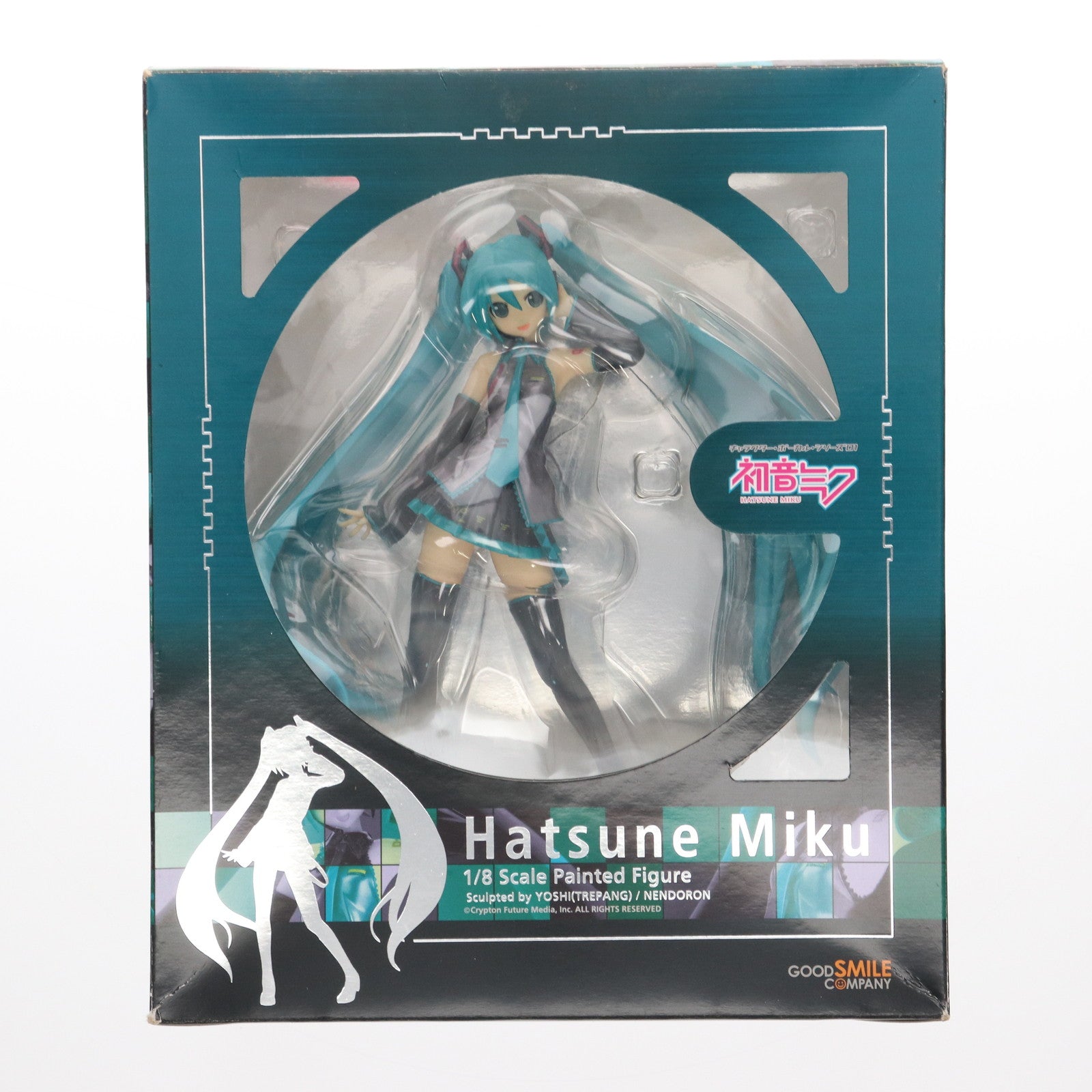 【中古即納】[FIG]初音ミク キャラクター・ボーカル・シリーズ01 1/8 完成品 フィギュア グッドスマイルカンパニー(20110719)