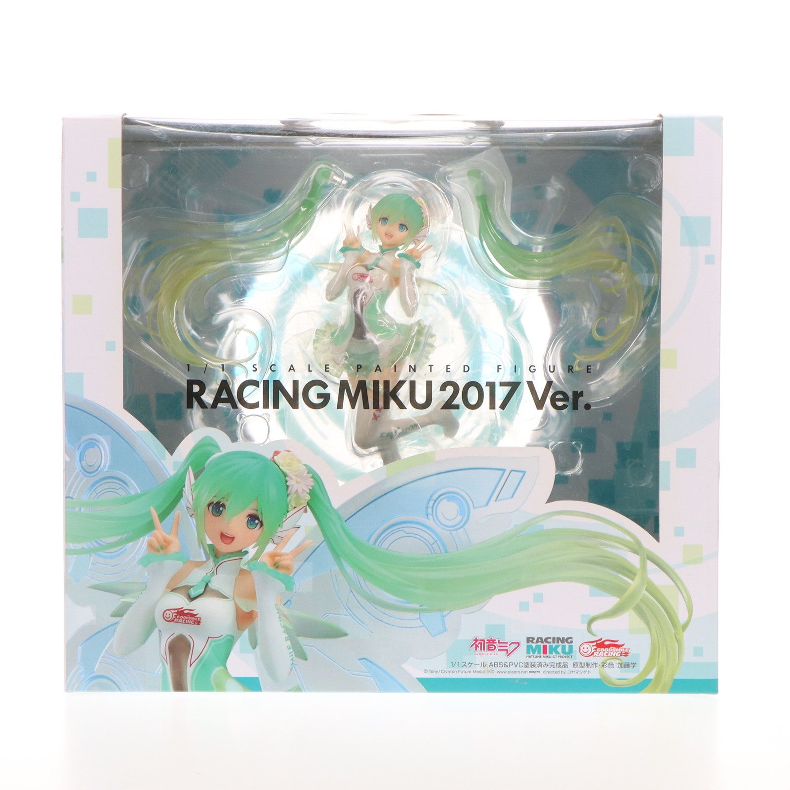 【中古即納】[FIG]特典付属 レーシングミク 2017 Ver. 初音ミク GTプロジェクト 1/1 完成品 フィギュア  グッドスマイルレーシング(20180922)