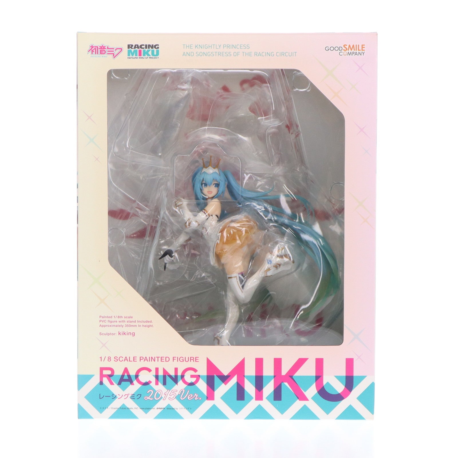 【中古即納】[FIG]レーシングミク 2015 Ver. 初音ミク GTプロジェクト 1/8 完成品 フィギュア グッドスマイルカンパニー(20160901)