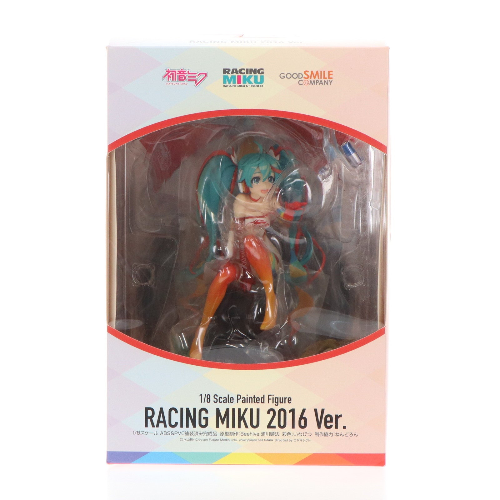 【中古即納】[FIG]レーシングミク 2016 Ver. 初音ミク GTプロジェクト 1/8 完成品 フィギュア グッドスマイルカンパニー(20180131)