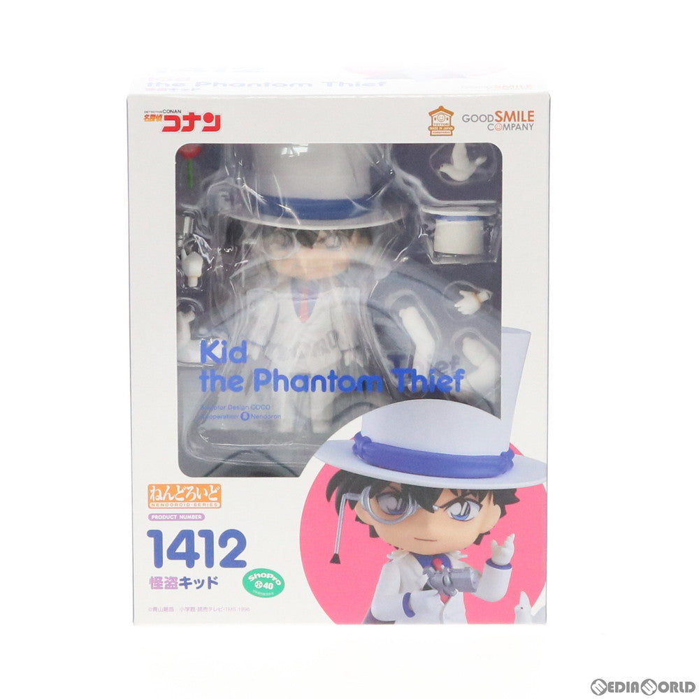 【中古即納】[FIG]ねんどろいど 1412 怪盗キッド 名探偵コナン 完成品 可動フィギュア グッドスマイルカンパニー(20200131)