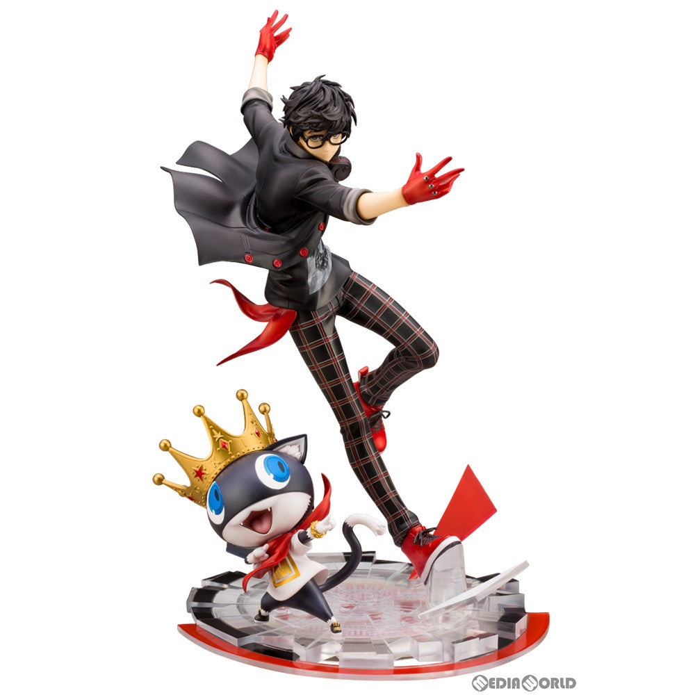 【中古即納】[FIG] (再販) ARTFX J 主人公 モルガナ ペルソナ5 ダンシング・スターナイト 1/8 完成品 フィギュア(PV192) コトブキヤ(20240616)