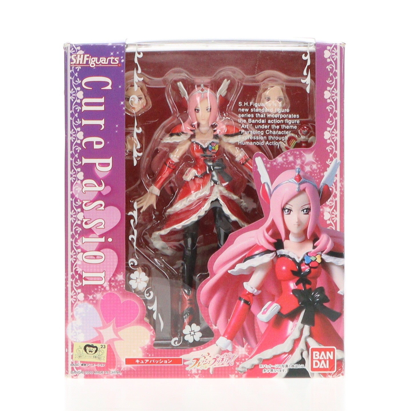 【中古即納】[FIG]S.H.Figuarts(フィギュアーツ) キュアパッション フレッシュプリキュア! 完成品 可動フィギュア バンダイ(20100924)