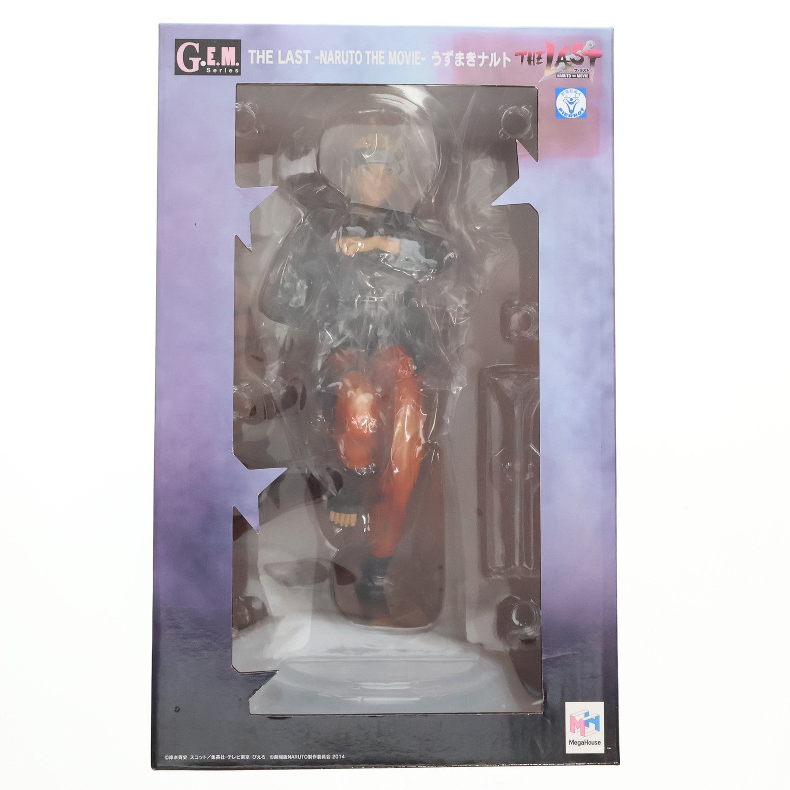 【中古即納】[FIG] G.E.M.シリーズ うずまきナルト THE LAST -NARUTO THE MOVIE- 1/8 完成品 フィギュア メガハウス(20150731)