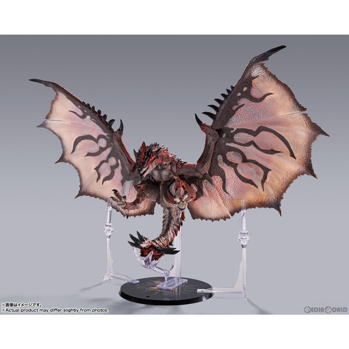 【中古即納】[FIG]S.H.MonsterArts(モンスターアーツ) リオレウス -20th Anniversary Edition-  モンスターハンターシリーズ 完成品 可動フィギュア バンダイスピリッツ(20240831)