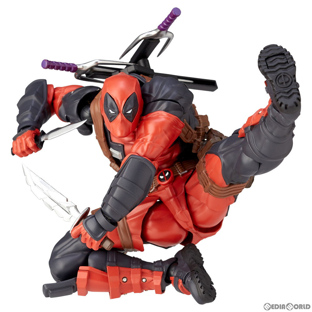 【中古即納】[FIG]フィギュアコンプレックス アメイジングヤマグチ No.025 Deadpool ver.2.0(デッドプール ver.2.0) 完成品 可動フィギュア 海洋堂(20220305)