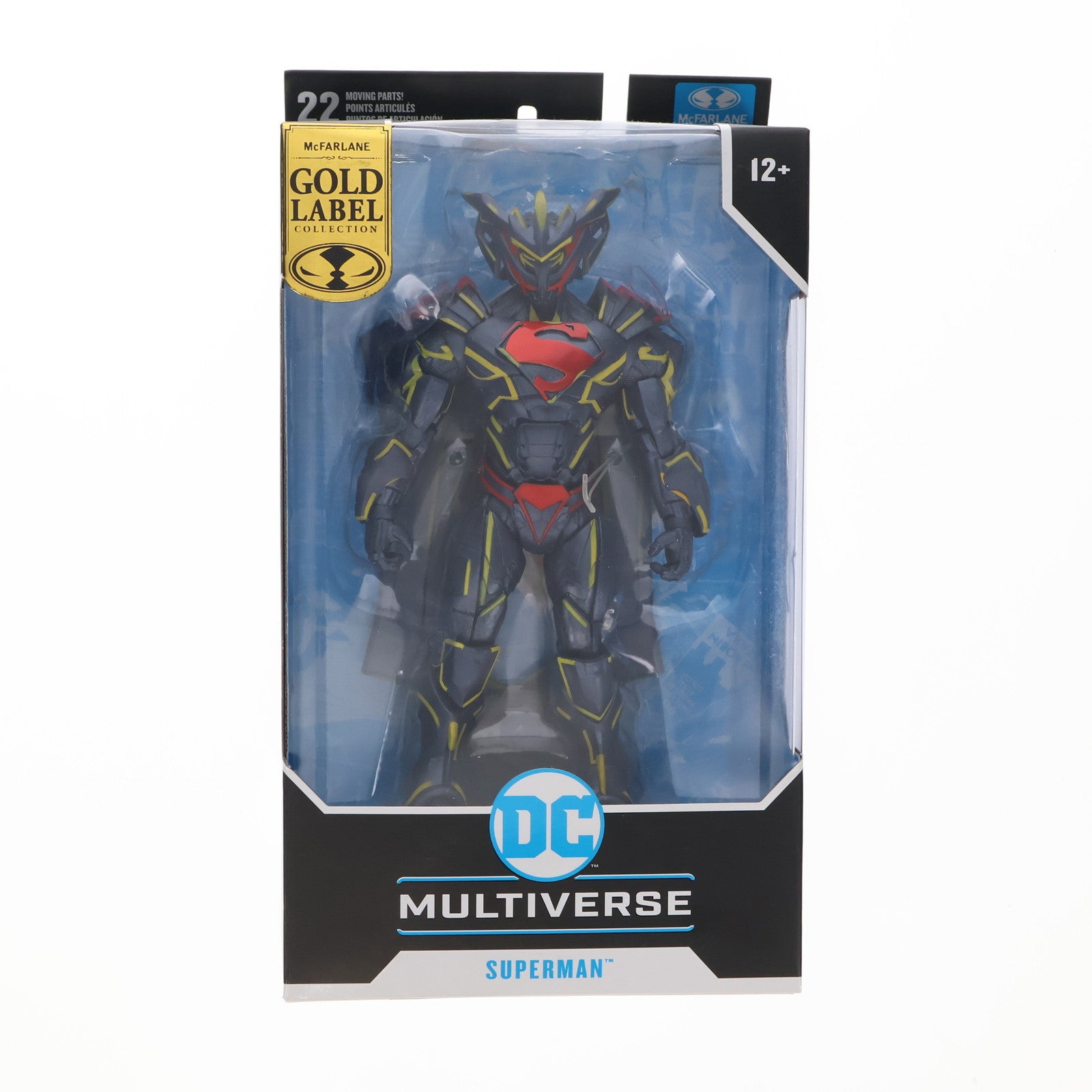 【中古即納】[FIG] DCマルチバース #091 アーマード・スーパーマン(エナージャイズド) 完成品 7インチ アクションフィギュア マクファーレン・トイズ/ホットトイズ(20211223)