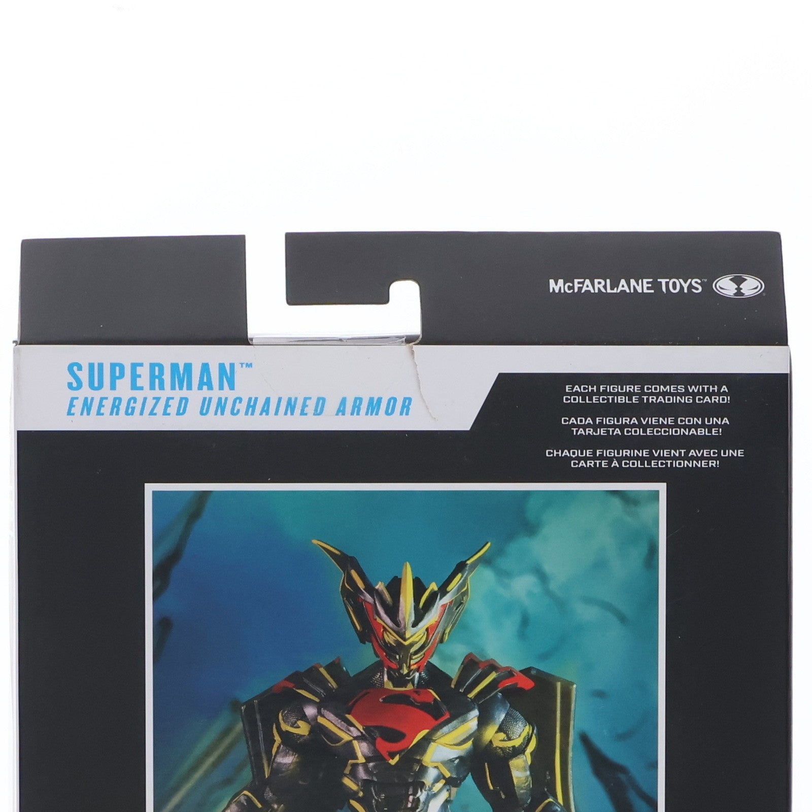 【中古即納】[FIG] DCマルチバース #091 アーマード・スーパーマン(エナージャイズド) 完成品 7インチ アクションフィギュア マクファーレン・トイズ/ホットトイズ(20211223)