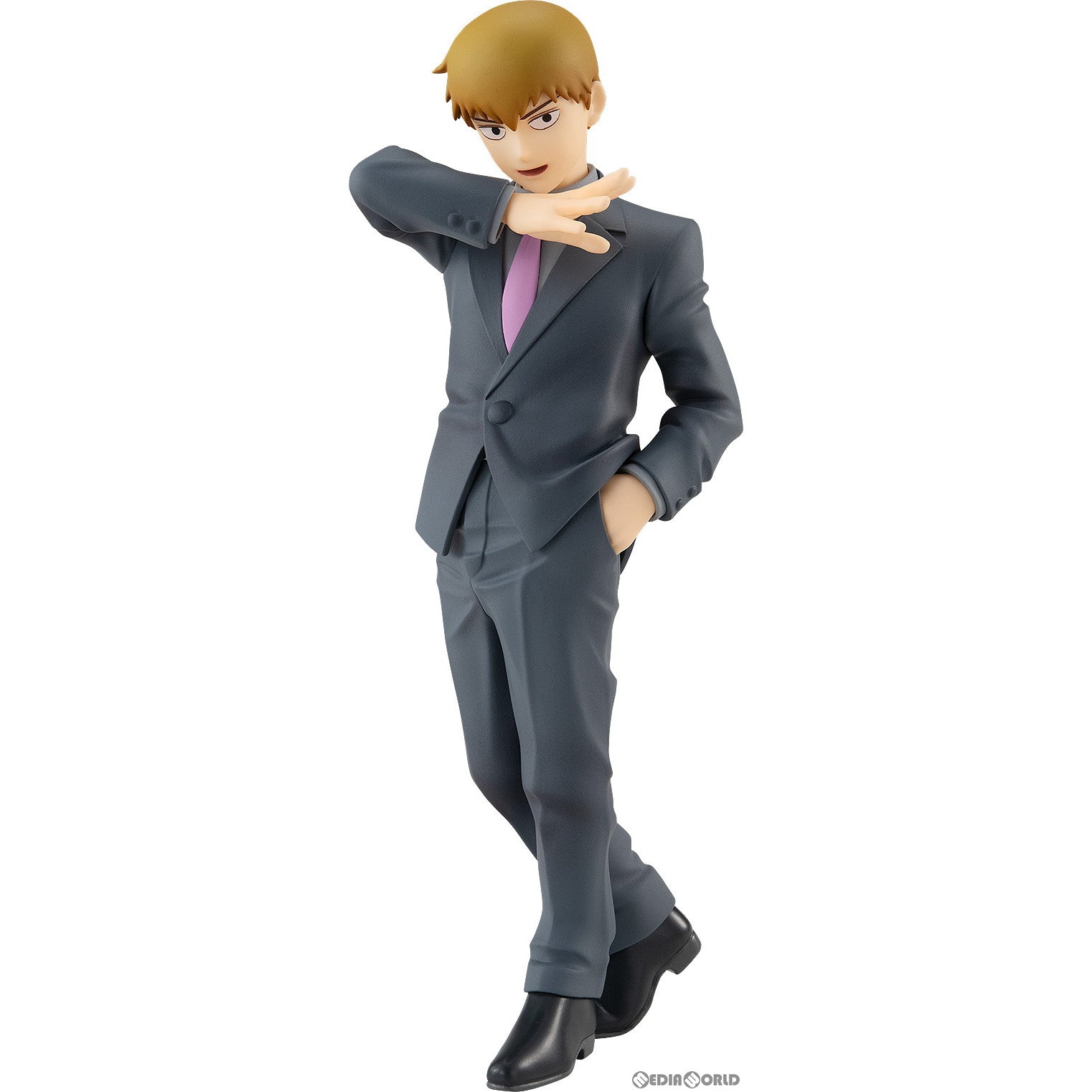 【中古即納】[FIG]POP UP PARADE(ポップアップパレード) 霊幻新隆(れいげんあらたか) モブサイコ100III 完成品 フィギュア グッドスマイルカンパニー(20230317)