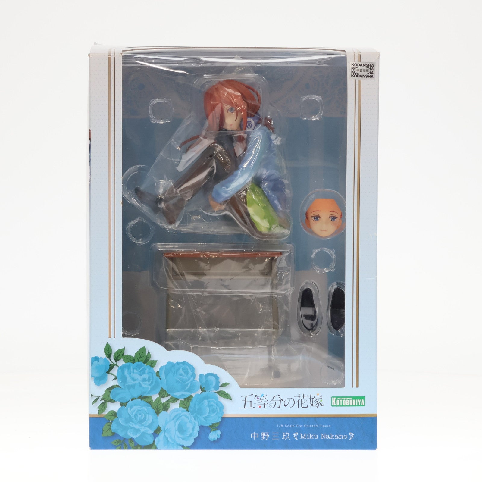 【中古即納】[FIG]コトブキヤショップ限定特典付属 中野三玖(なかのみく) 五等分の花嫁 1/8 完成品 フィギュア(PP822) コトブキヤ(20191130)