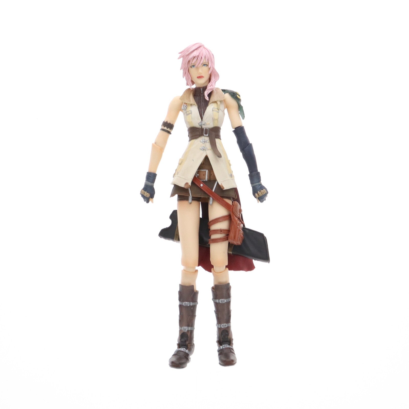 【中古即納】[FIG]PLAY ARTS改(プレイアーツ改) ライトニング FINAL FANTASY XIII(ファイナルファンタジー13) 完成品  可動フィギュア スクウェア・エニックス(20100909)