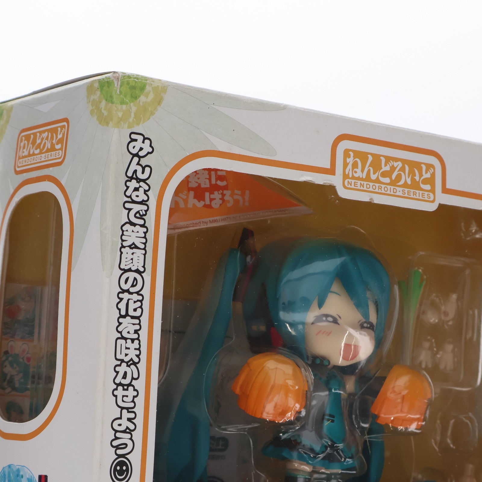 【中古即納】[FIG]ねんどろいど 170 初音ミク 応援Ver. キャラクター・ボーカル・シリーズ01 初音ミク 完成品 可動フィギュア グッドスマイルカンパニー(20110630)