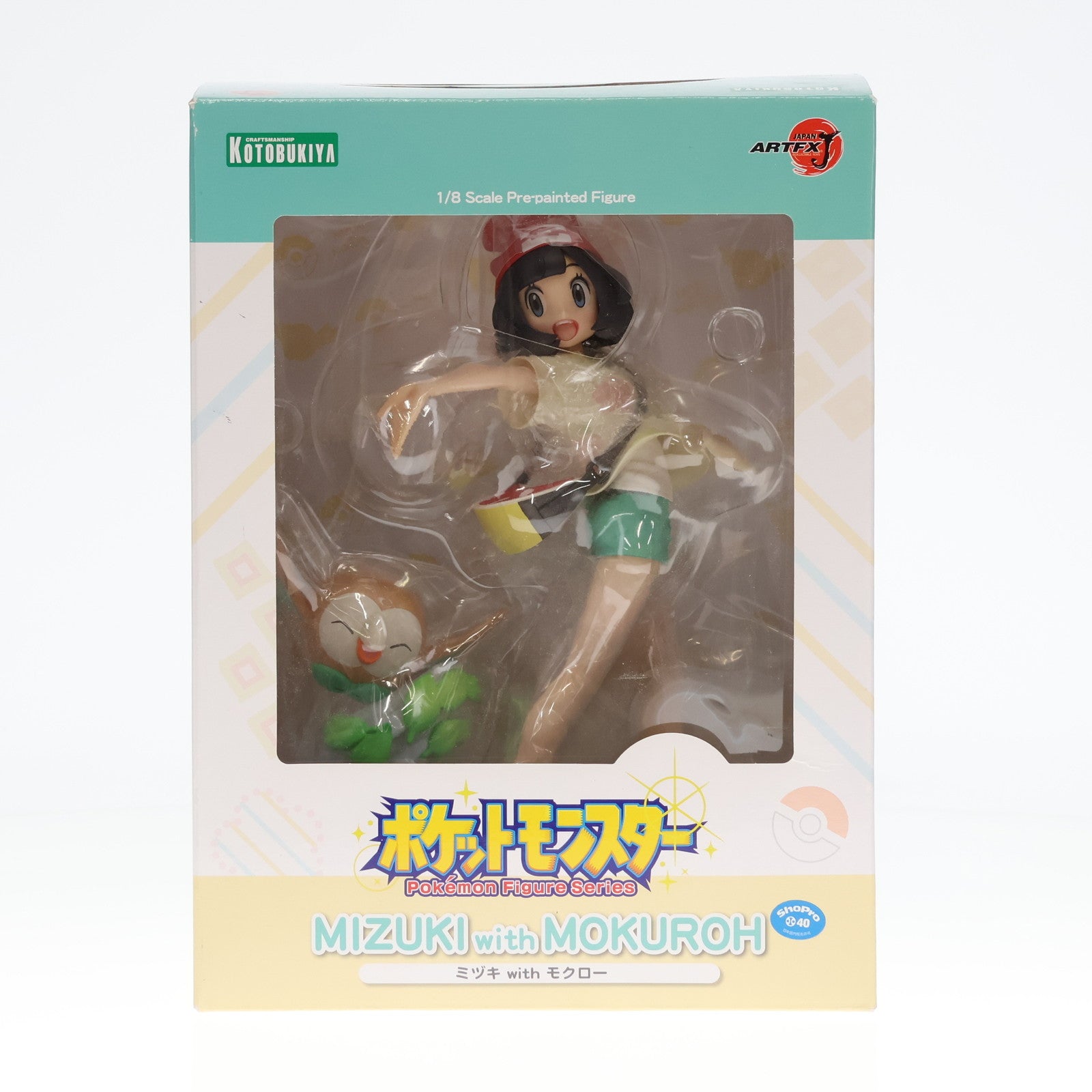 【中古即納】[FIG]ARTFX J ミヅキ with モクロー ポケットモンスター 1/8 完成品 フィギュア(PP730) コトブキヤ(20180812)