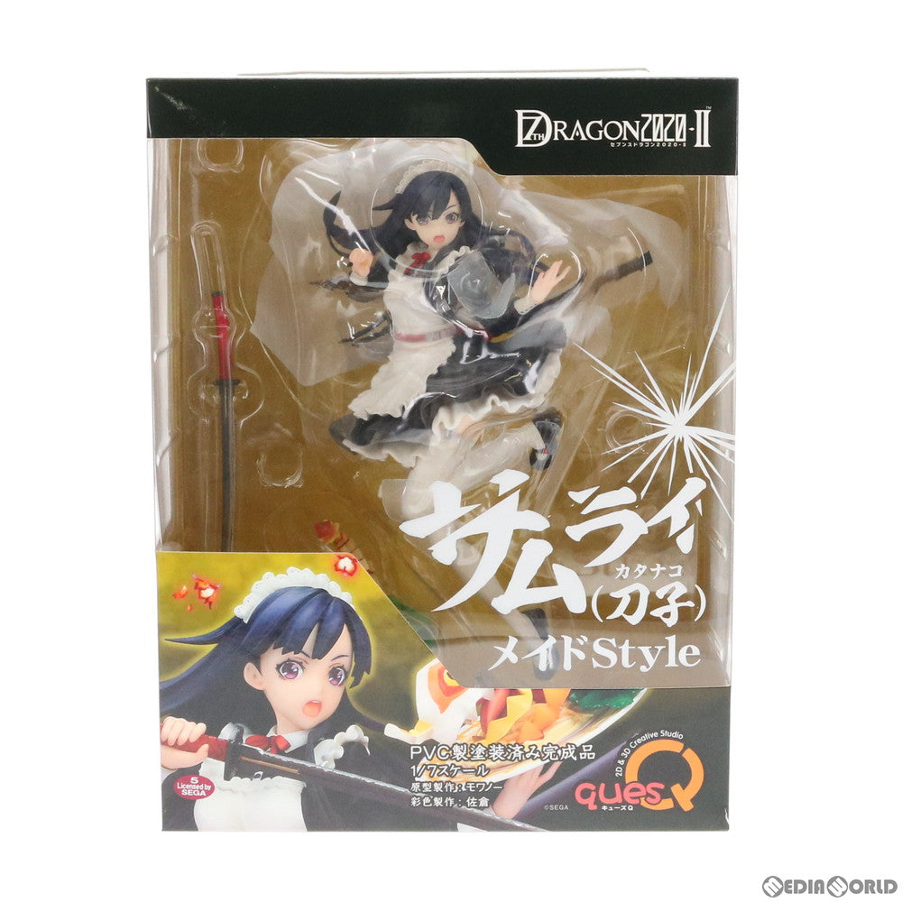 【中古即納】[FIG] サムライ(刀子) メイドStyle セブンスドラゴン2020-II 1/7 完成品 フィギュア キューズQ(20200206)
