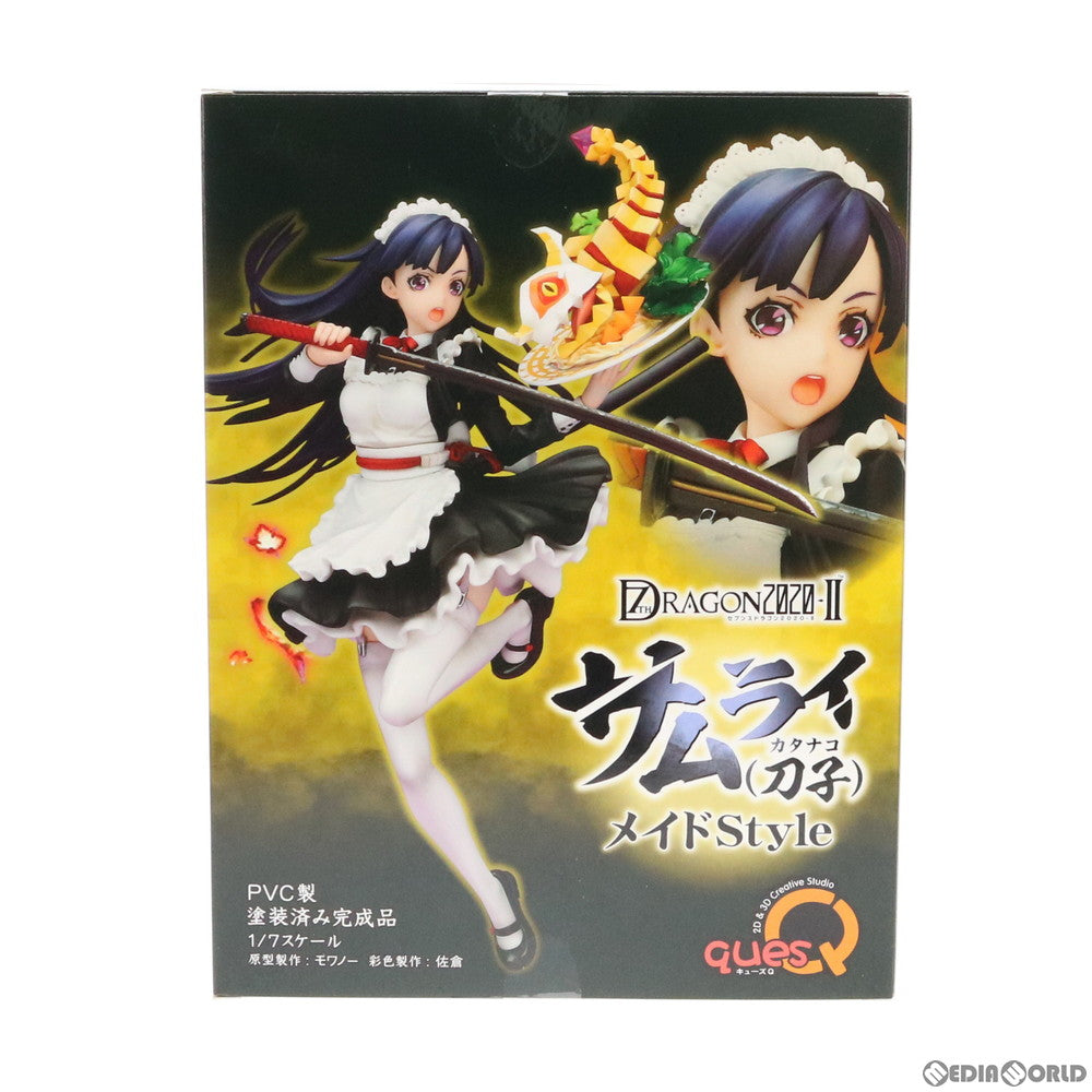 【中古即納】[FIG] サムライ(刀子) メイドStyle セブンスドラゴン2020-II 1/7 完成品 フィギュア キューズQ(20200206)