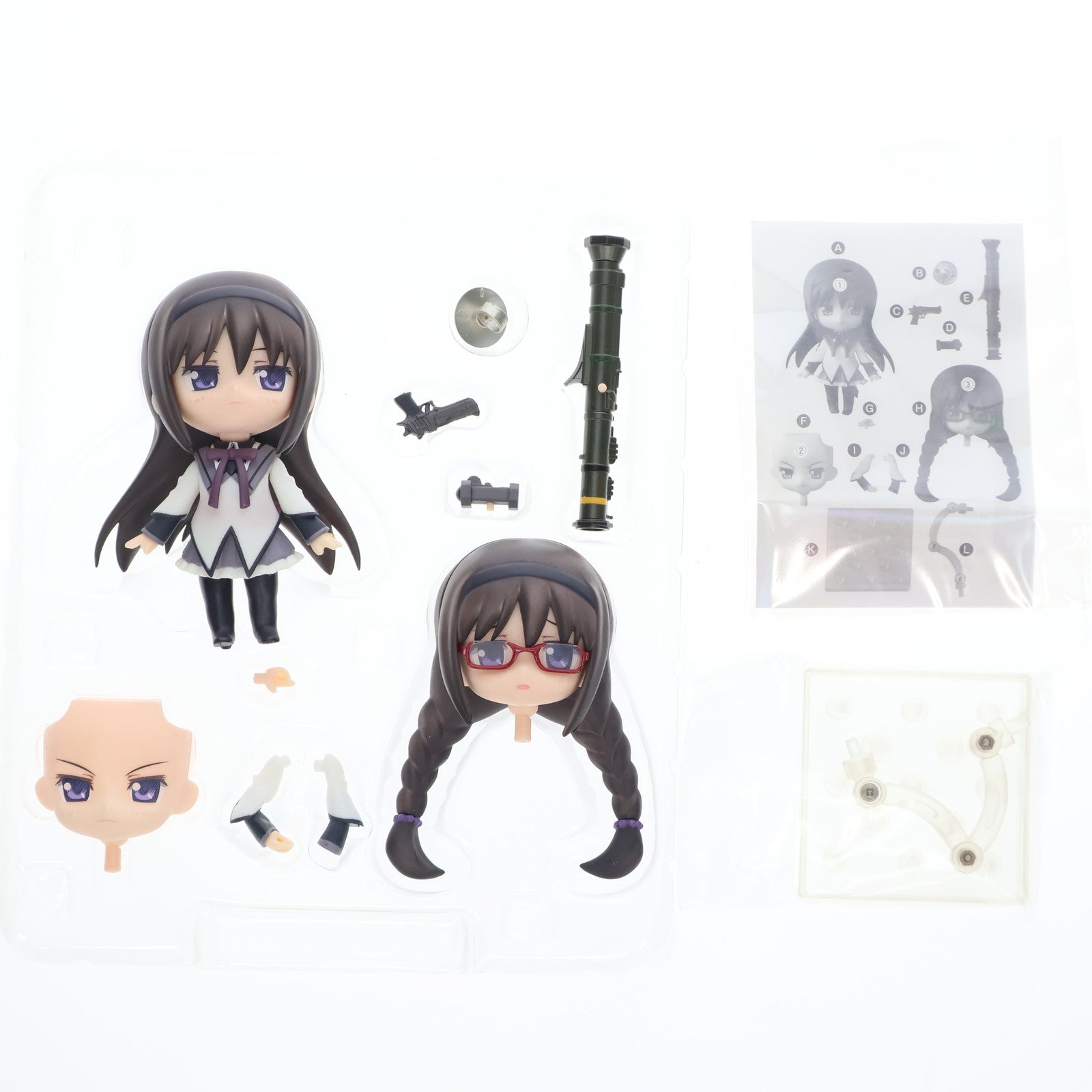 【中古即納】[FIG]ねんどろいど 182 暁美ほむら(あけみほむら) 魔法少女まどか☆マギカ 完成品 可動フィギュア グッドスマイルカンパニー(20111115)