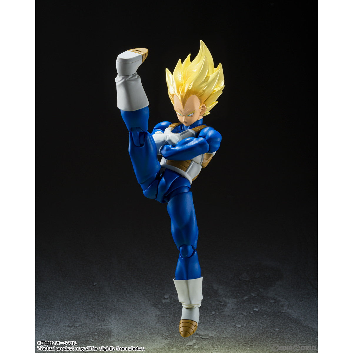 【中古即納】[FIG](再販)S.H.Figuarts(フィギュアーツ) スーパーサイヤ人ベジータ-目覚めるスーパーサイヤ人の血- ドラゴンボールZ 完成品 可動フィギュア バンダイスピリッツ(20240622)