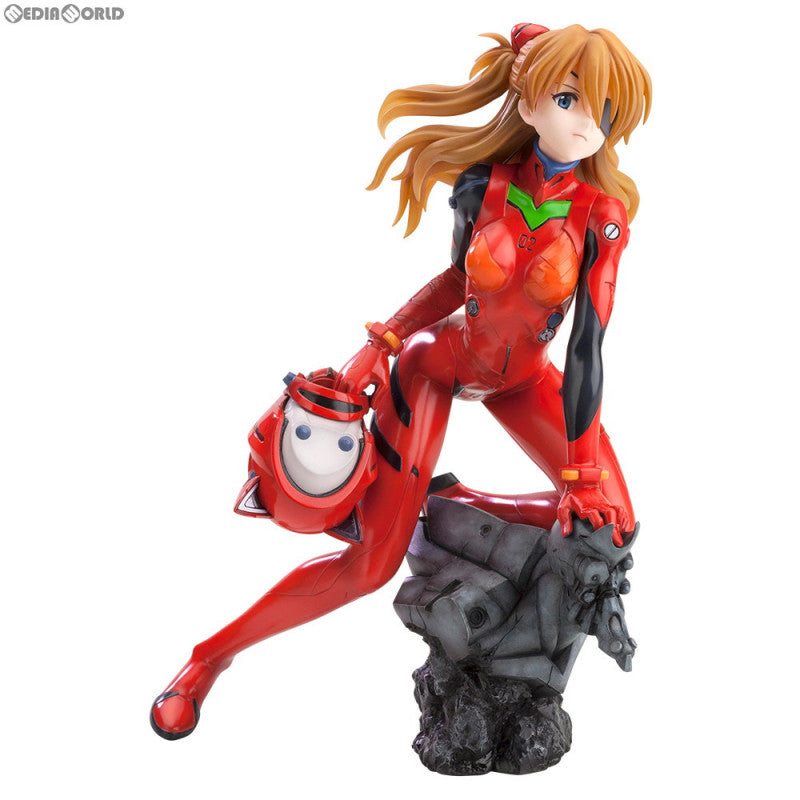 【中古即納】[FIG]式波・アスカ・ラングレー:Q ～プラグスーツver.～:RE ヱヴァンゲリヲン新劇場版 1/6 完成品 フィギュア(PP850) コトブキヤ(20210122)