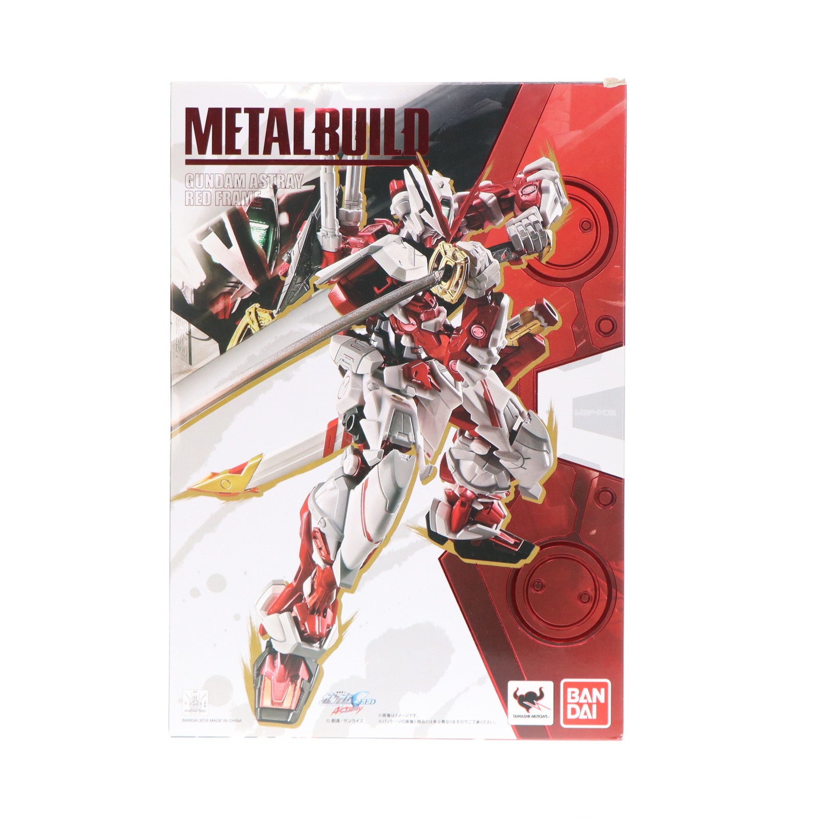 【中古即納】[FIG] METAL BUILD ガンダムアストレイ レッドフレーム 機動戦士ガンダムSEED ASTRAY(シード アストレイ) 完成品 可動フィギュア バンダイ(20160326)