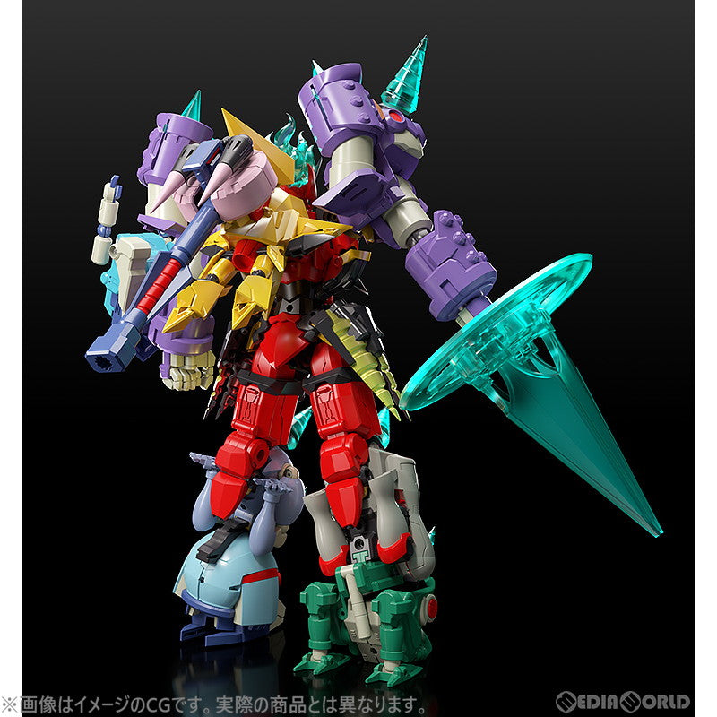 【中古即納】[FIG]THE合体 無限合体 グレンダンラガン 天元突破グレンラガン 完成品 可動フィギュア グッドスマイルカンパニー(20221224)