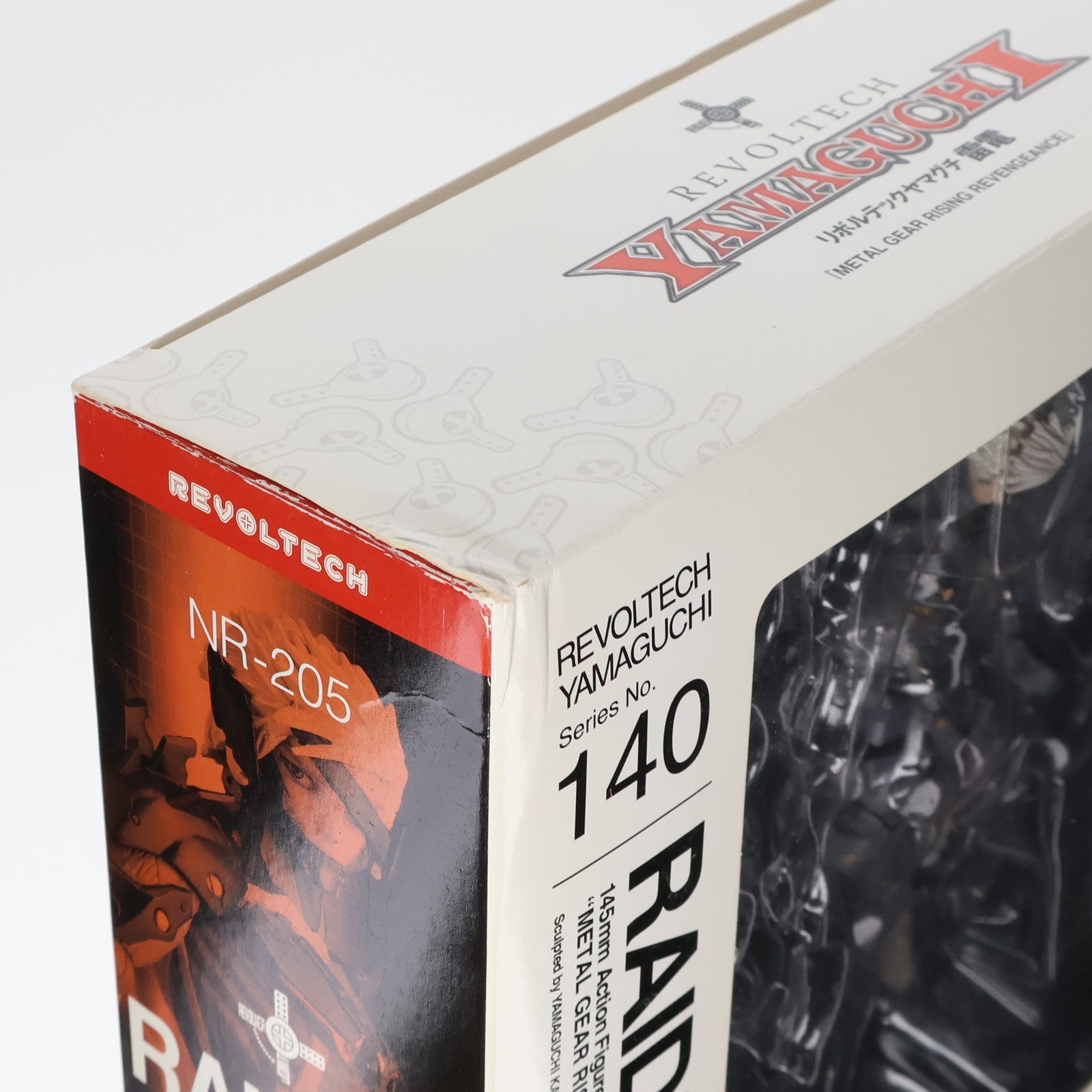 【中古即納】[FIG]リボルテックヤマグチ No.140 雷電(らいでん) METAL GEAR RISING REVENGEANCE(メタルギアライジングリベンジェンス) 完成品 可動フィギュア 海洋堂(20131115)