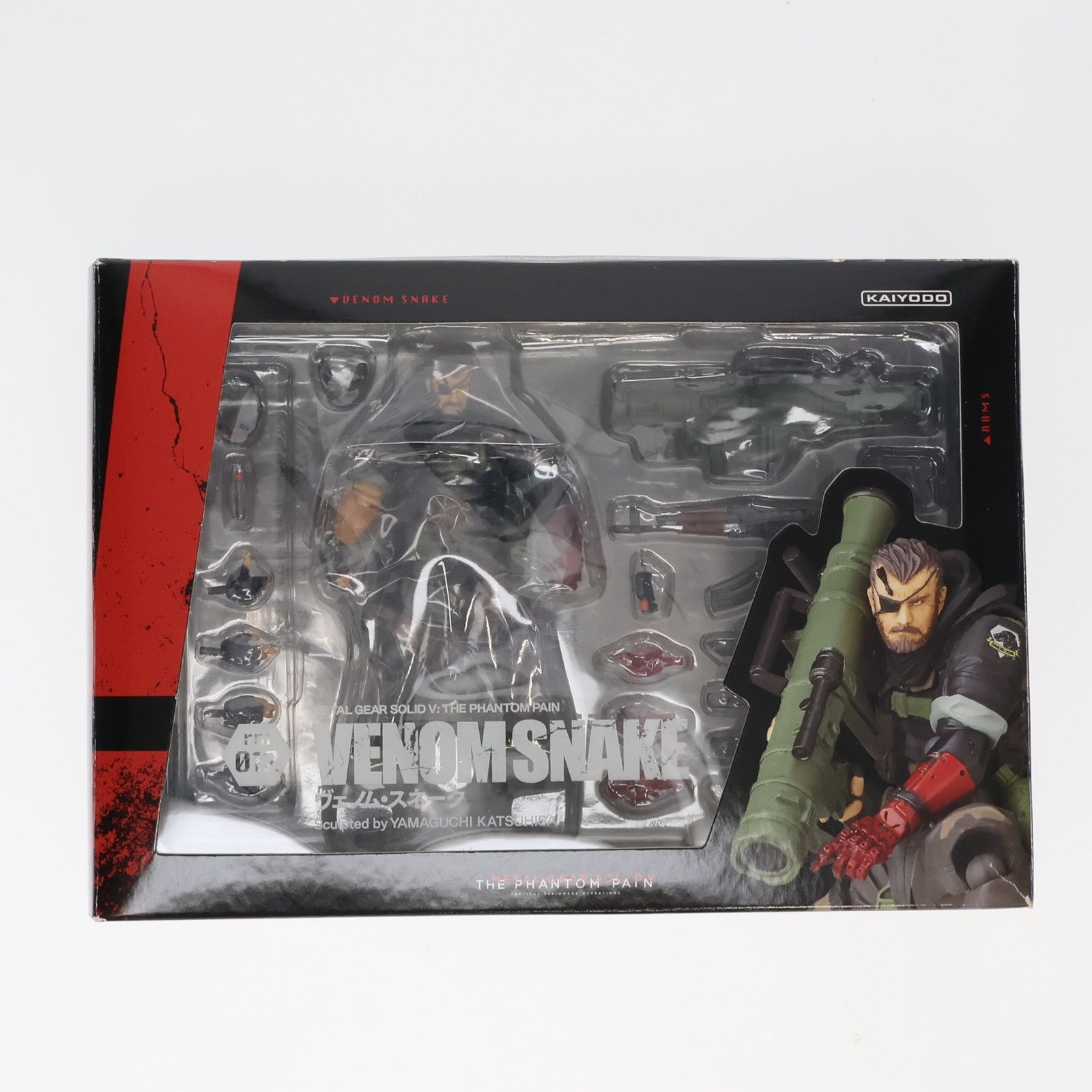 【中古即納】[FIG]マイクロヤマグチ/リボルミニ rm-012 ヴェノム・スネーク METAL GEAR SOLID V: THE PHANTOM PAIN(メタルギアソリッド5 ファントムペイン) 完成品 可動フィギュア 海洋堂(20150525)