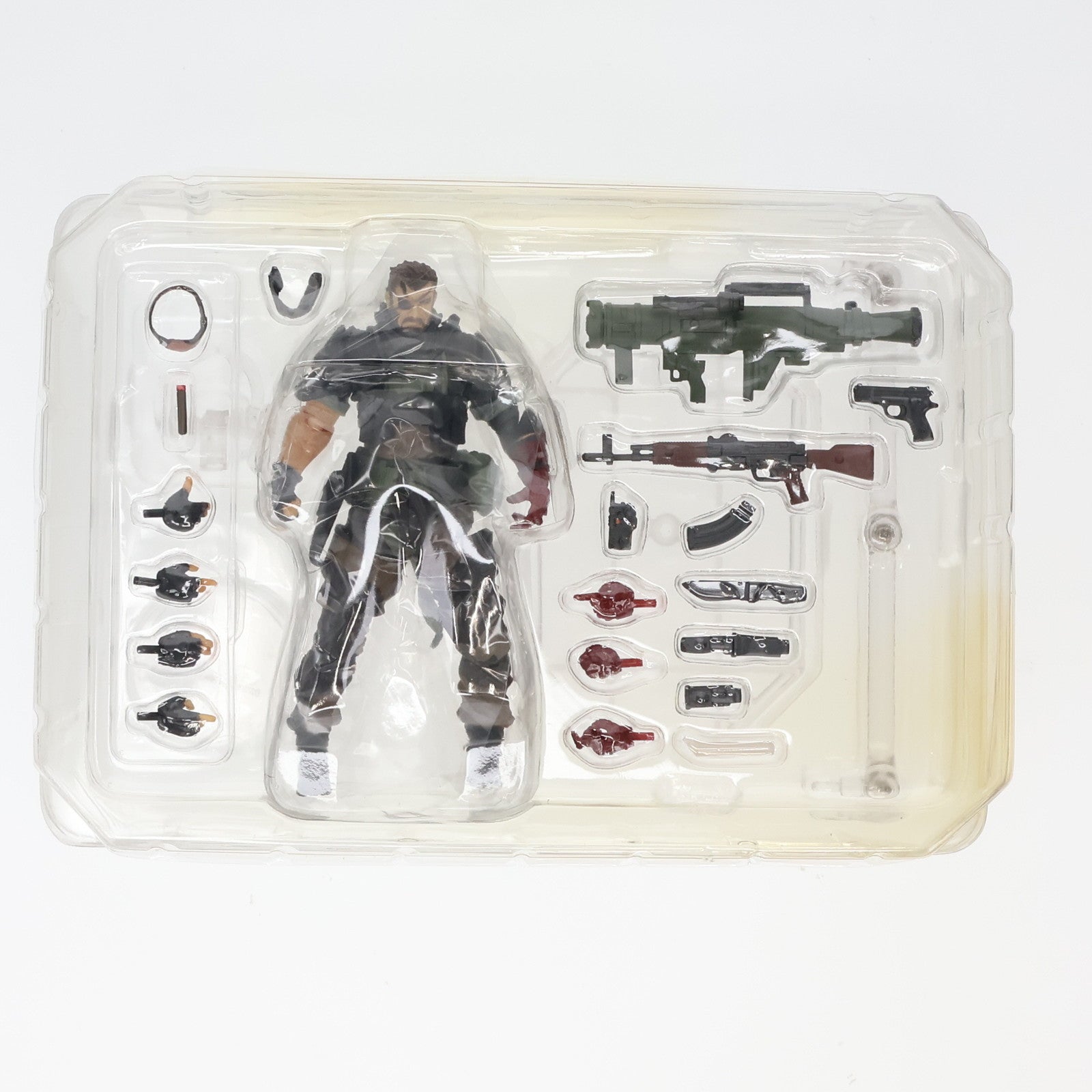 【中古即納】[FIG]マイクロヤマグチ/リボルミニ rm-012 ヴェノム・スネーク METAL GEAR SOLID V: THE PHANTOM PAIN(メタルギアソリッド5 ファントムペイン) 完成品 可動フィギュア 海洋堂(20150525)