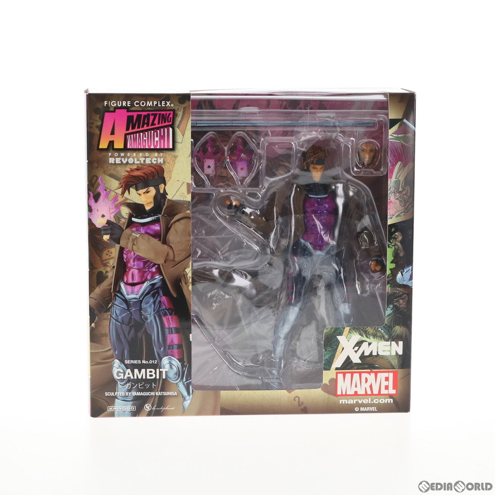 【中古即納】[FIG]フィギュアコンプレックス アメイジングヤマグチ No.012 GAMBIT(ガンビット) X-MEN(エックスメン) 完成品 可動フィギュア 海洋堂/ケンエレファント(20190330)