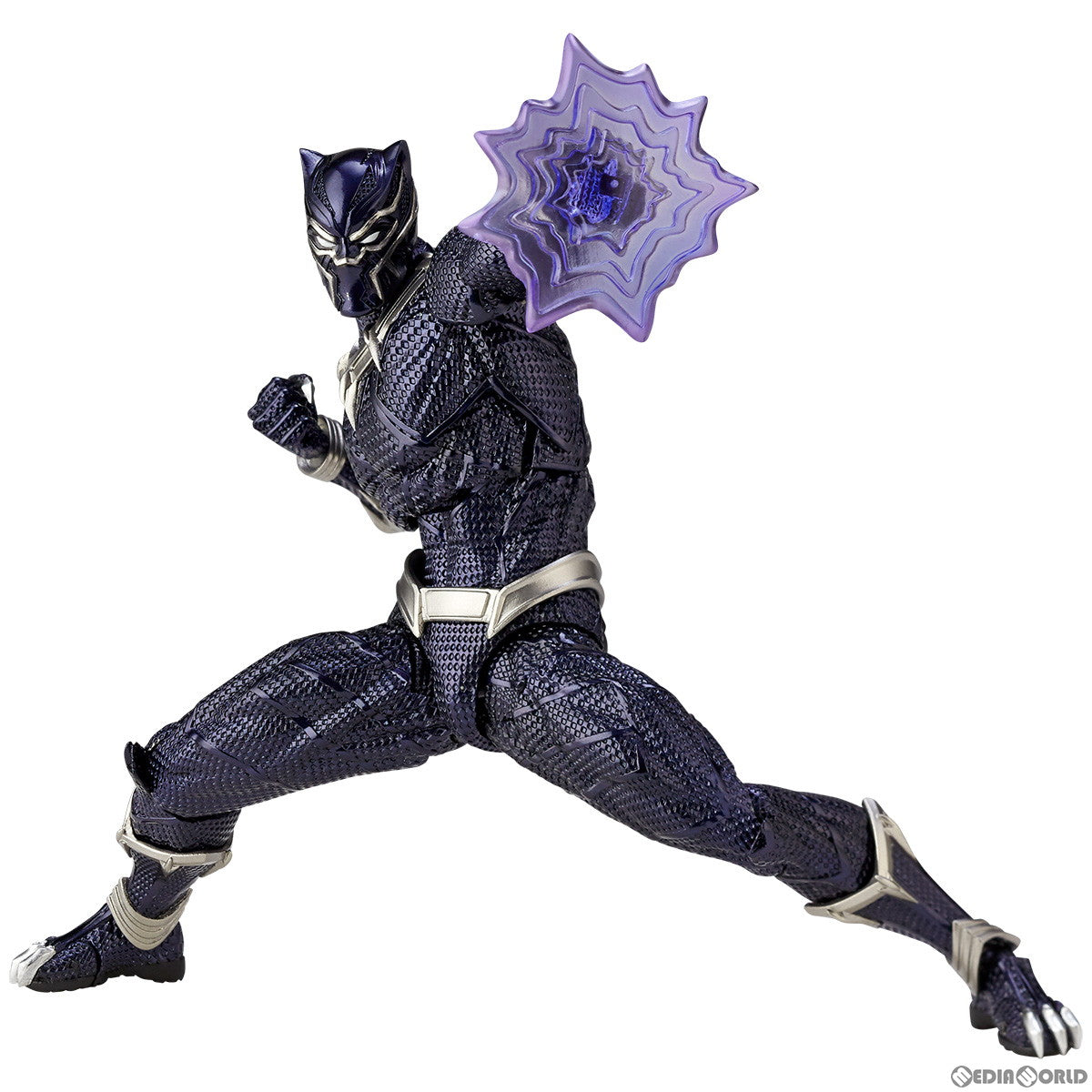 【中古即納】[FIG]フィギュアコンプレックス アメイジングヤマグチ No.030 ブラックパンサー MARVEL COMICS(マーベルコミックス) 完成品 可動フィギュア 海洋堂(20221224)