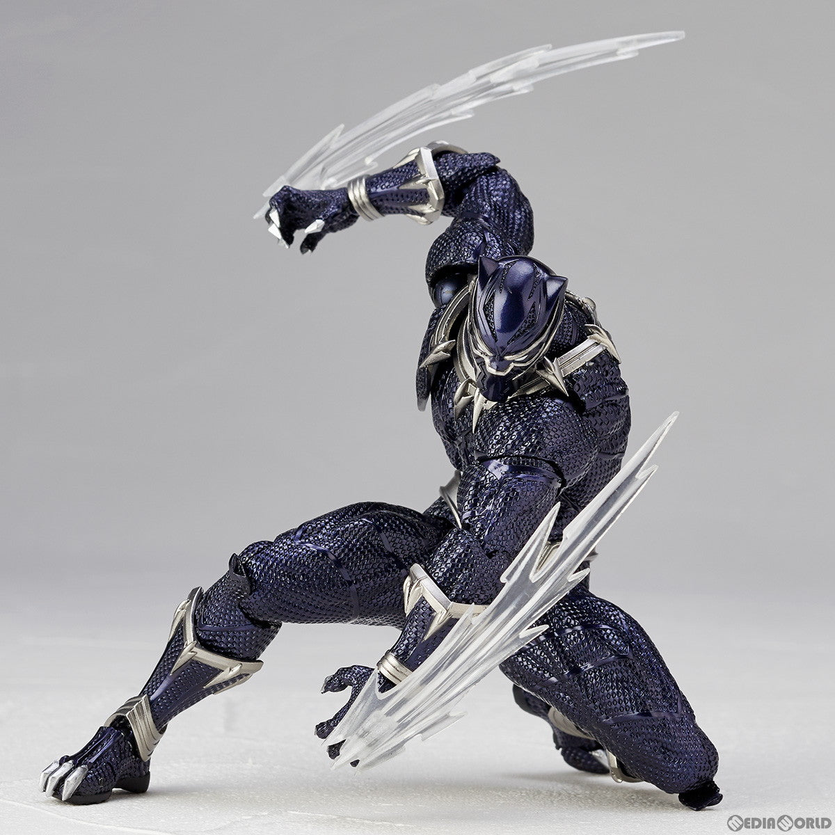 【中古即納】[FIG]フィギュアコンプレックス アメイジングヤマグチ No.030 ブラックパンサー MARVEL COMICS(マーベルコミックス) 完成品 可動フィギュア 海洋堂(20221224)