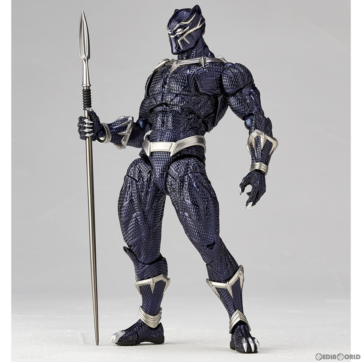 【中古即納】[FIG]フィギュアコンプレックス アメイジングヤマグチ No.030 ブラックパンサー MARVEL COMICS(マーベルコミックス) 完成品 可動フィギュア 海洋堂(20221224)