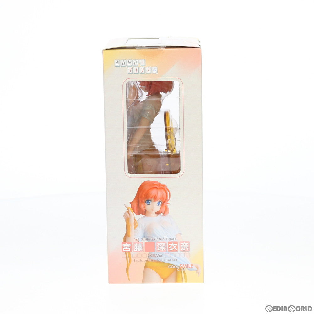 【中古即納】[FIG]宮藤深衣奈(みやふじみいな) 水着Ver. おねがい☆ツインズ 1/8 完成品 フィギュア グッドスマイルカンパニー(20050521)