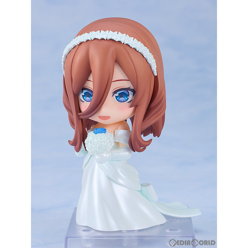 【中古即納】[FIG]ねんどろいど 2374 中野三玖(なかのみく) ウエディングドレスVer. 五等分の花嫁∽ 完成品 可動フィギュア グッドスマイルカンパニー(20240627)