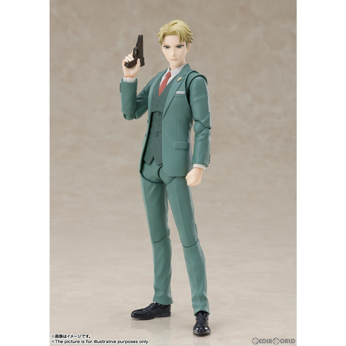 【中古即納】[FIG]S.H.Figuarts(フィギュアーツ) ロイド・フォージャー SPY×FAMILY(スパイファミリー) 完成品 可動フィギュア バンダイスピリッツ(20221126)