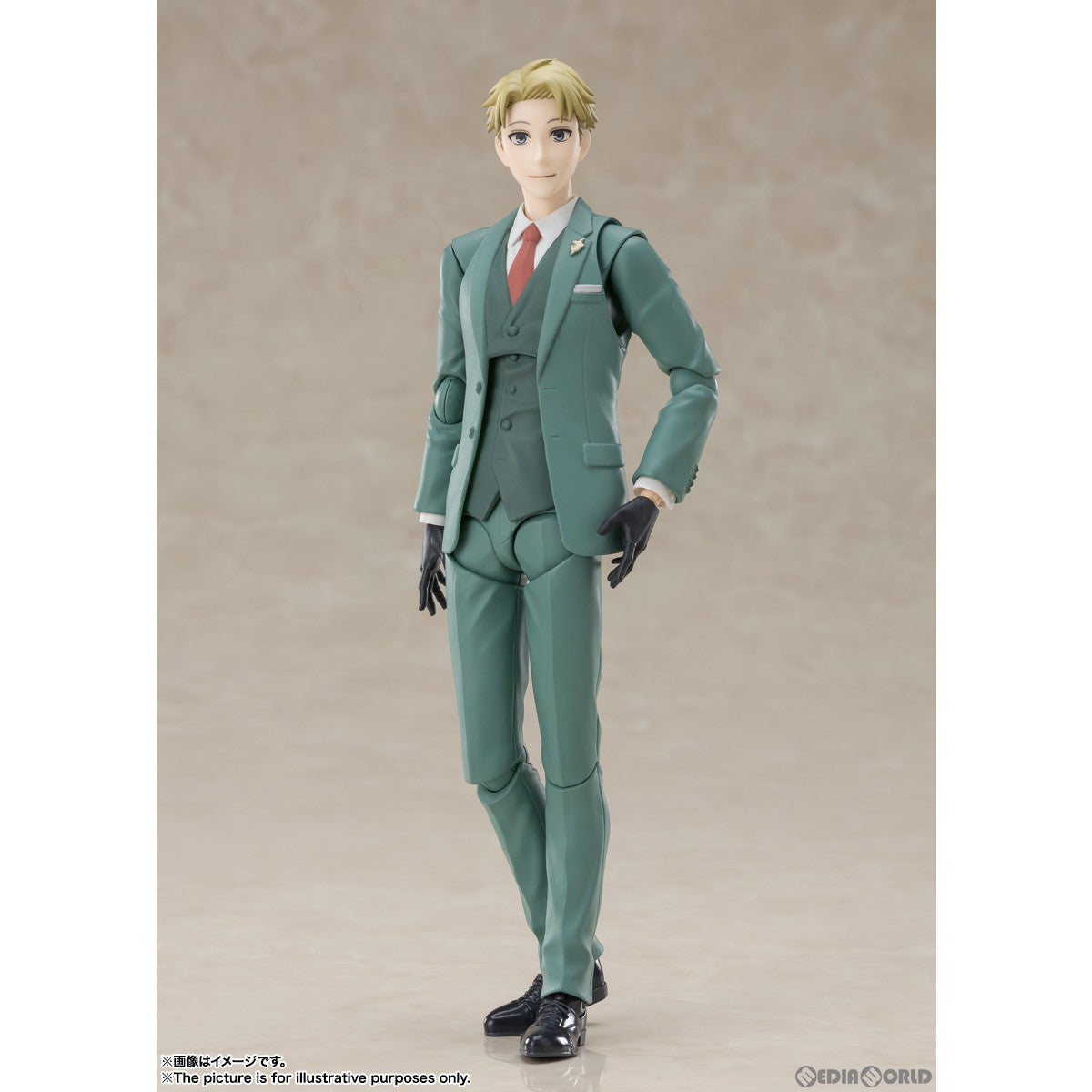 【中古即納】[FIG] S.H.Figuarts(フィギュアーツ) ロイド・フォージャー SPY×FAMILY(スパイファミリー) 完成品 可動フィギュア バンダイスピリッツ(20221126)